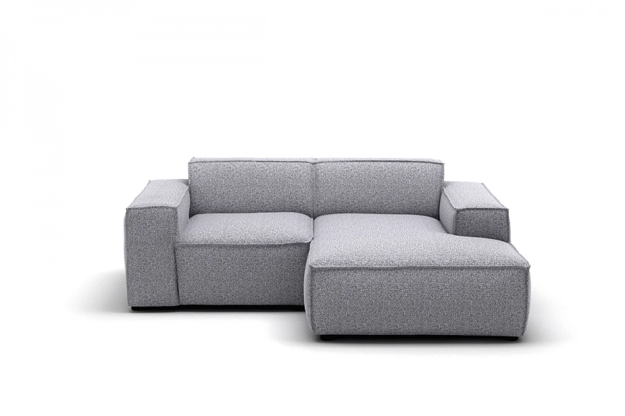 Model MODULARIS NB (niski bok) - Modularis NB sofa 1,5 osobowa + longchair prawy